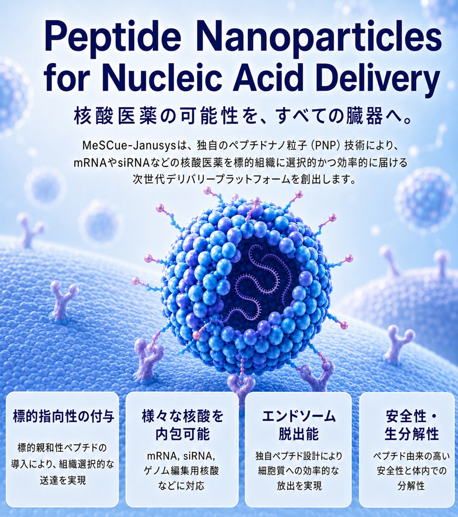 Peptide Nanoparticles for Nucleic Acid Delivery
